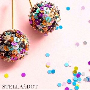 S&D Confetti Drop Earrings
